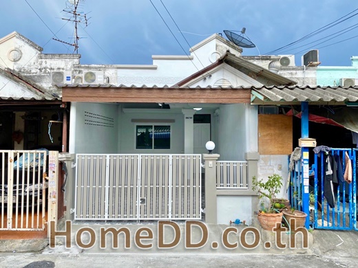 ขายทาวน์เฮ้าส์ 1 ชั้น รีโนเวทใหม่พร้อมอยู่ ถนนแพรกษา สมุทรปราการ T-6031
