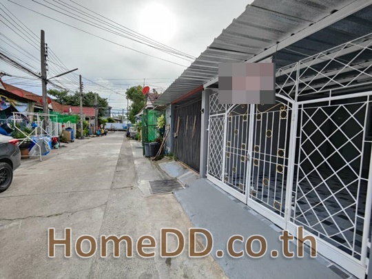 ขายทาวน์เฮ้าส์ ชั้นเดียว ซอยพุฒสี แพรกษา สมุทรปราการ T-6193