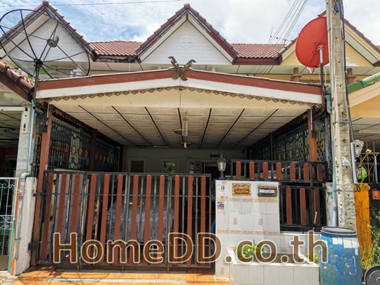 ขายทาวน์เฮ้าส์ 2 ชั้น หมู่บ้านเมฆฟ้าวิลล์ สุขุมวิท ท้ายบ้าน สมุทรปราการ T-6282