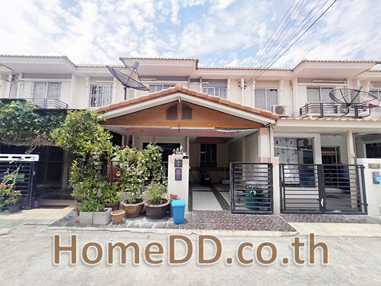 ขายทาวน์เฮ้าส์ 2 ชั้น หมู่บ้านพฤษาทาวน์ บางเมืองใหม่ สมุทรปราการ T-6388