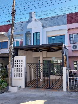 ขาย ทาวน์โฮม หมู่บ้านดวงกมล 85 ตรม. 18 ตร.วา บ้าน Renovate พระยาสุเรนทร์35 เรียบร้อยพร้อมยื่น Bank