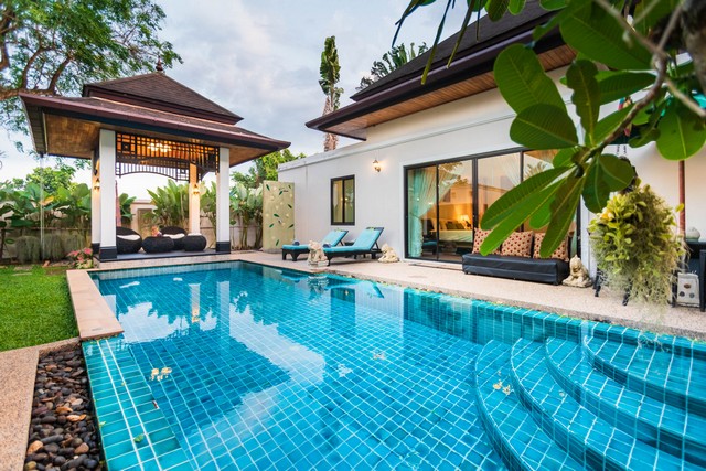 For Rent : Private Pool Villa in Cherngtalay BangJo, 3 Bedrooms 2 Bathrooms