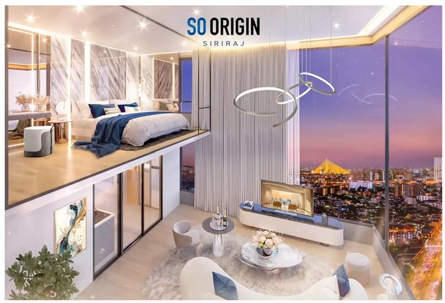 ขายดาวน์โครงการ So Origin Siriraj ชั้น 5 มีหลายยูนิค ขนาด 30.4 ตรม 1 Bed Duo