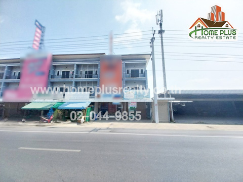 อาคารพาณิชย์3ชั้น(หลังริม) อ่างทอง ใกล้โรงพยาบาลโพธิ์ทอง (ทำเลดี น่าลงทุน)