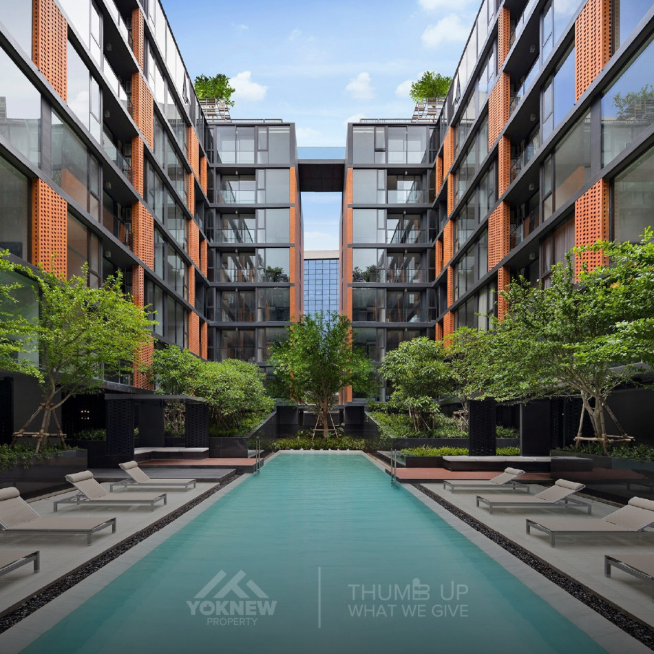 ขายQuintara Treehaus Sukhumvit 42 ห้องตกแต่งครบ 1 ห้องนอน 1 ห้องน้ำ