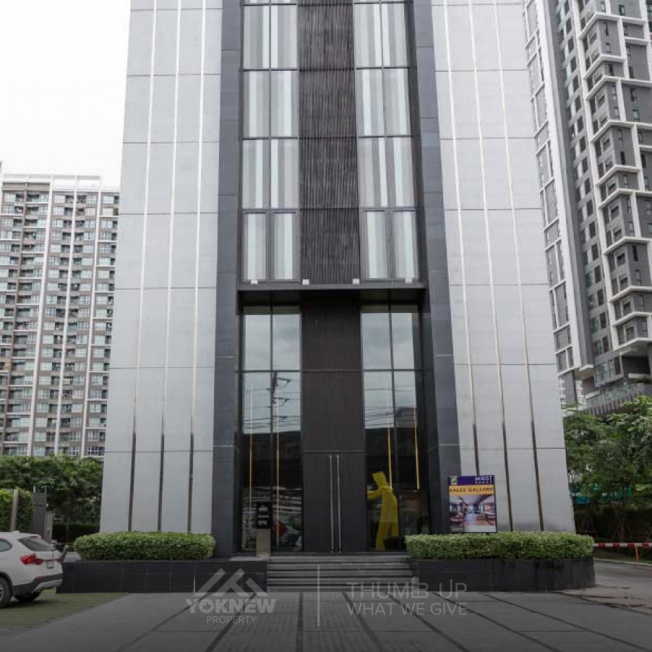 เช่า Condolette Midst Rama 9 ห้องตกแต่งสไตล์ Modern ตกแต่งพร้อมเข้าอยู่