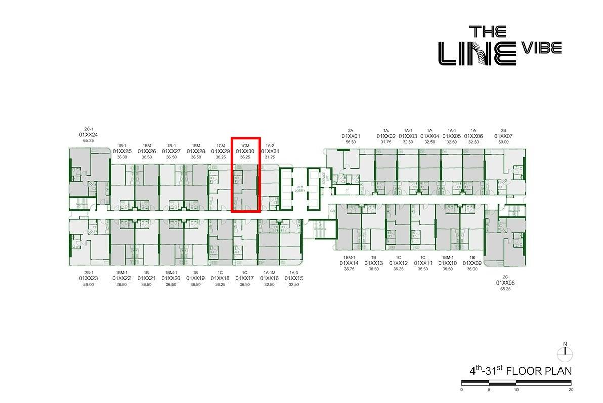 ขายดาวน์ The Line Vibe 532,366 บาท ถูกกว่าโครงการ (ราคาก่อน 15 พ.ค. 67) 