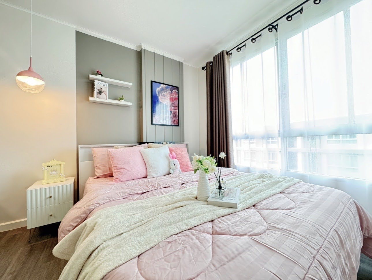 ให้เช่าคอนโด ราคาพิเศษ 9,900 บาท D Condo Campus Resort Bangna  ห้อง  1184 ตึก E