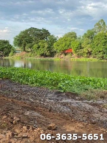 ขายที่สวยริมคลองบางพระครู ต.บ้านขล้อ อ.บางประหัน จ.พระนครศรีอยุธยา การเดินทางสะดวก เข้าออกได้หลายหลายเส้นทาง