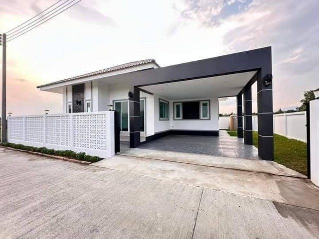 บ้านสร้างใหม่ พร้อมเข้าอยู่ สไตล์บ้านสวน หารแก้ว หางดง 