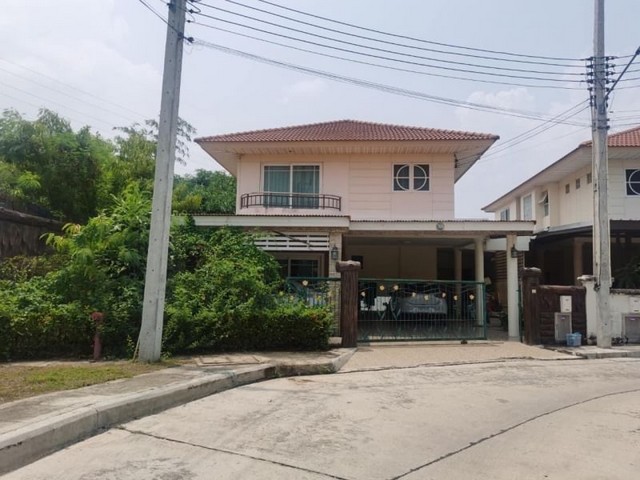 ขายบ้านเดี่ยวบางแสน บ้านสวย ตำแหน่งมุม มบ.ศุภาลัย การ์เด้นวิลล์ TP-H0167