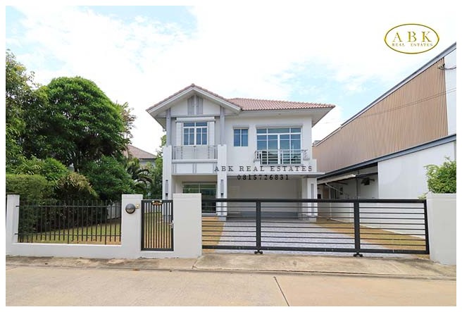 บ้านเดี่ยว 2 ชั้น? 90.7 ตร.ว. หมู่บ้านสราญสิริ ราชพฤกษ์ ? แจ้งวัฒนะ 8.9 ล้าน