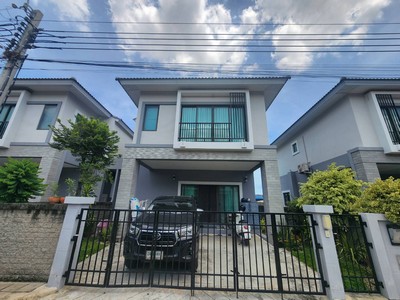 ราคาดีที่สุดในโครงการ!! บ้านแฝด? โครงการบ้านริมสวน? ซีนเนอร์รี? พื้นที่ 35 ตร.วา. พื้นที่ใช้สอย 145 ตร.ม? ใกล้ถนนบางนา-ตราด