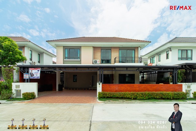 บ้านเดี่ยว ไลฟ์ บางกอก บูเลอวาร์ด ราชพฤกษ์-รัตนาธิเบศร์ ติดถนนใหญ่ ต่อเติมครบ อายุบ้าน 5ปี ต่อแต่งพร้อมอยู่