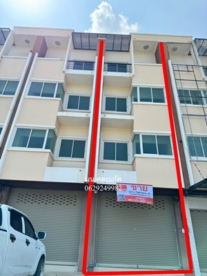  ขายอาคารพาณิชย์ 4 ชั้น บนถนนสีหราชเดโช ตำบลในเมือง อำเมือง พิษณูโลก  