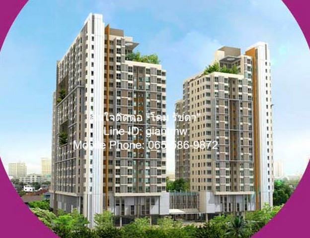 ขายคอนโดพร้อมอยู่ (Fully Furnished) ?เซ็นทริค ซีน รัชวิภา? ตึก B ชั้น 11 (42 ตร.ม., 1 น. 1 น้ำ), ราคา 2.99 ล้านบาท