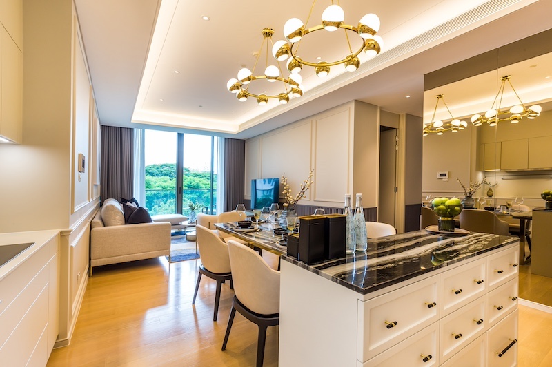 BH2983 FOR RENT/SALE คอนโด Baan sindhorn 2bedrooms -ใจกลาง sindhorn village ติดกับ vela วิว lobby kimpton malai ต้นไม้เขียว