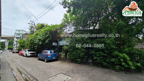 ที่ดินซอยกรุงเทพนนท์8 ถนนกรุงเทพ-นนทบุรี เนื้อที่ 159 ตารางวา ใกล้รถไฟฟ้าแยกติวานนท์