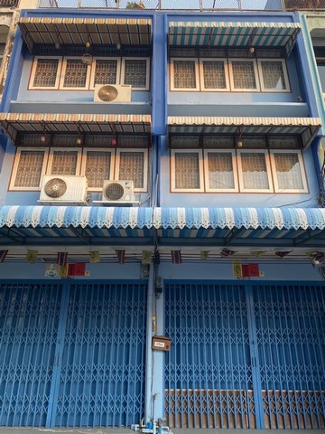ขาย -เช่าอาคารพาณิชย์3ชั้นมีดาดฟ้า 2คูหา ซอยเพชรเกษม25/2 เขตภาษีเจริญ กรุงเทพ