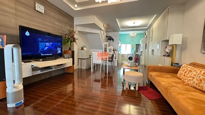 ขายทาวน์เฮ้าส์ 3 ชั้น มบ.พร้อมสุข ตกแต่งอย่างดี ใกล้เซ็นทรัลรัตนาธิเบศร์ ต.บางกระสอ, อ.เมืองนนทบุรี