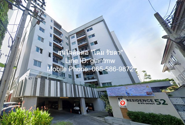 ให้เช่าคอนโด ?เรสซิเดนซ์ 52 (Residence 52)? ใกล้ BTS อ่อนนุช (ชั้น 2, 48 ตร.ม. 1 น. 1 น้ำ), ราคา 24,000 บาท/เดือน