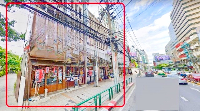 หัวมุมติดถนน อโศก  สุขุมวิท21 ให้เช่าอาคาร 4ชั้น  2คูหา 460 ตรม. จดทะเบียนร้านอาหารได้ มีนักท่องเที่ยวต่างชาติ ฮ่องกงจำนวนมาก MRTเพชรบุรี  
