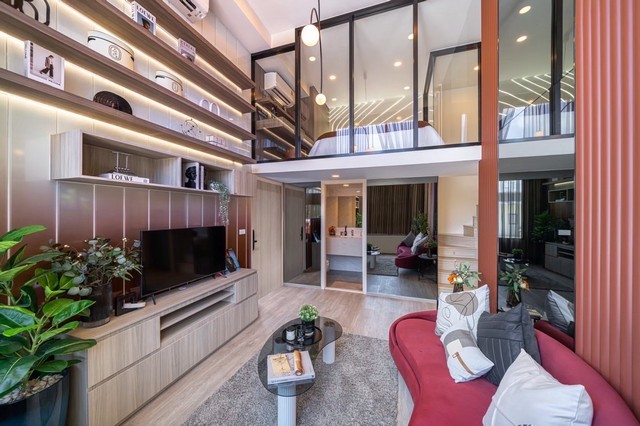 ขายดาวน์ขาดทุน Origin Plug&Play E22 Station ห้องมุมใหญ่สุดในโครงการ 34.80 ตร.ม 2ห้องนอน