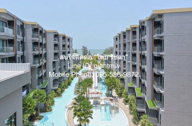 CONDOMINIUM CARAPACE Huahin-Khaotao 31 SQ.M. 1BEDROOM 3190000 - ไม่ไกลจาก ติดชายหาดเขาเต่า, อุทยานราชภักดิ์ 8 นาที, ห้างบลูพอร์ต 12 นาทีและตลาดแทมมารีน 14 นาที  โครต-ถูก