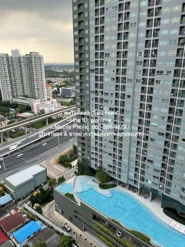 ขายคอนโด พร้อมผู้เช่า ?เอลลิโอ สาทร-วุฒากาศ (Elio Sathorn-Wutthakat)? ตึก B ชั้น 23, 35 ตร.ม. 1 น 1 น้ำ, ราคา 3.3 ล้านบาท