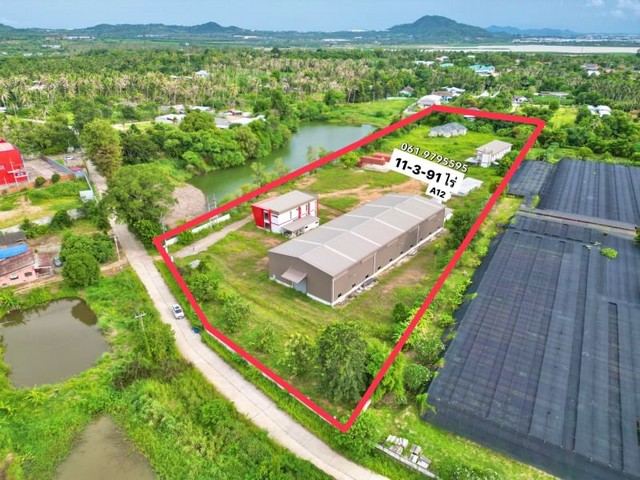 ขายโรงงานพร้อมปลูกสร้าง เนินแสนสุข หนองค้อ ศรีราชา ใกล้ถนน 331 FP-W0348