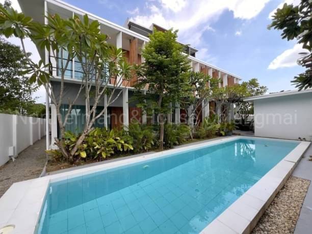 พูลวิลล่า สไตล์โมเดิร์นสุดหรู ขาย 9.8 ล้าน ให้เช่า 60,000 บาท/เดือน หางดง เฟอร์นิเจอร์ครบ ใกล้สนามบิน 15 นาที เดินทางสะดวก พร้อมเข้าอยู่