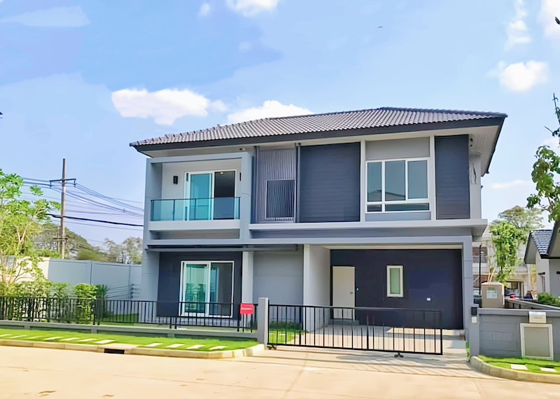 BH3154 ให้เช่า/ขายบ้านเดี่ยว2ชั้น หมู่บ้านCentro ราชพฤกษ์ ? 345 บ้านเดี่ยว 